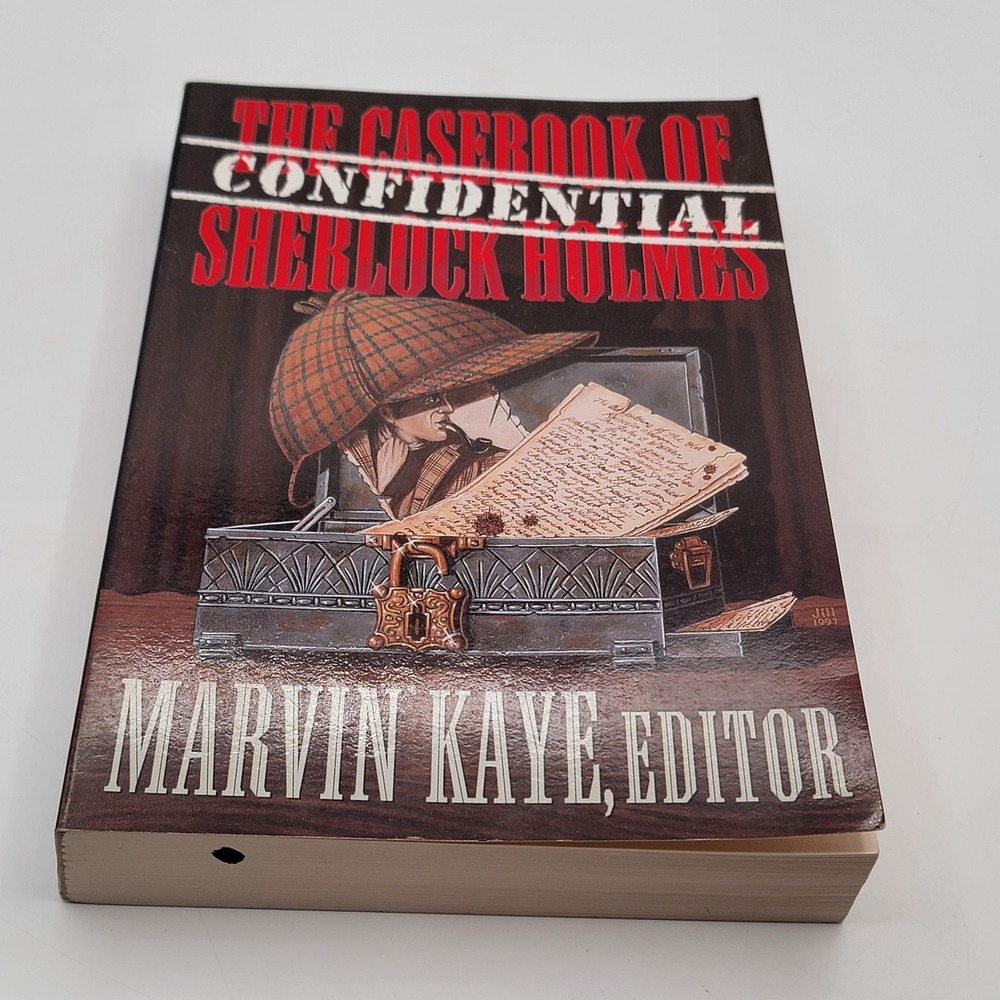 Marvin Kaye The Confidential Casebook of Sherlock Holmes Paperback 1998 Good